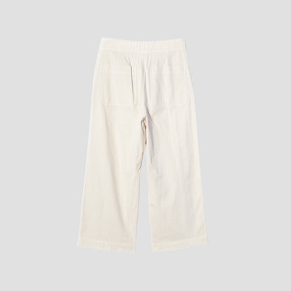 ROUGH COTTON CANVAS TROUSERS
