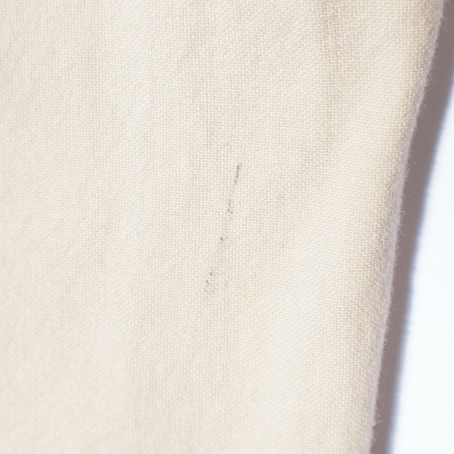 ROUGH COTTON CANVAS TROUSERS