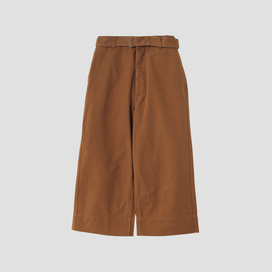 WASHED COTTON DRILL TROUSERS
