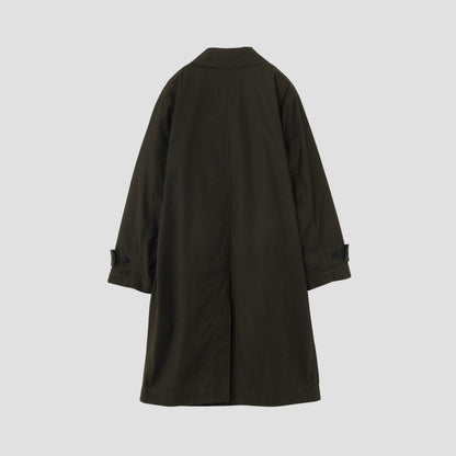 PROOFED COTTON NYLON TWILL COAT