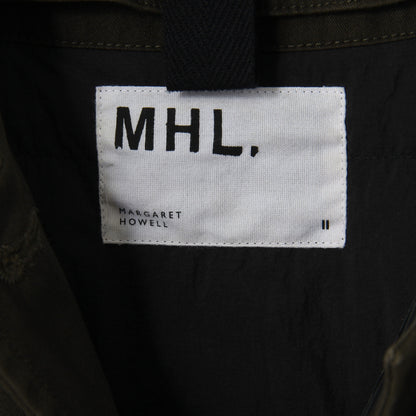 PROOFED COTTON NYLON TWILL COAT