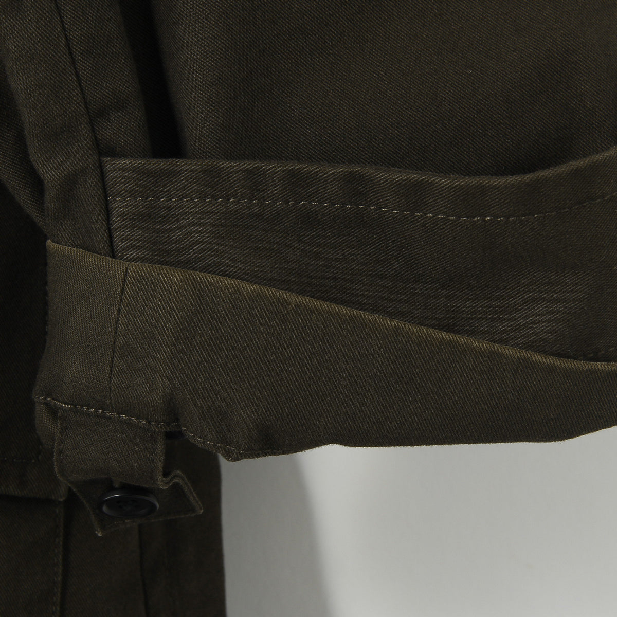 PROOFED COTTON NYLON TWILL COAT