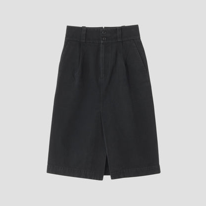 HEAVY COTTON TWILL SKIRT
