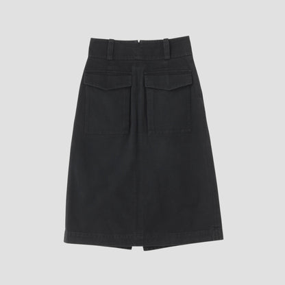 HEAVY COTTON TWILL SKIRT