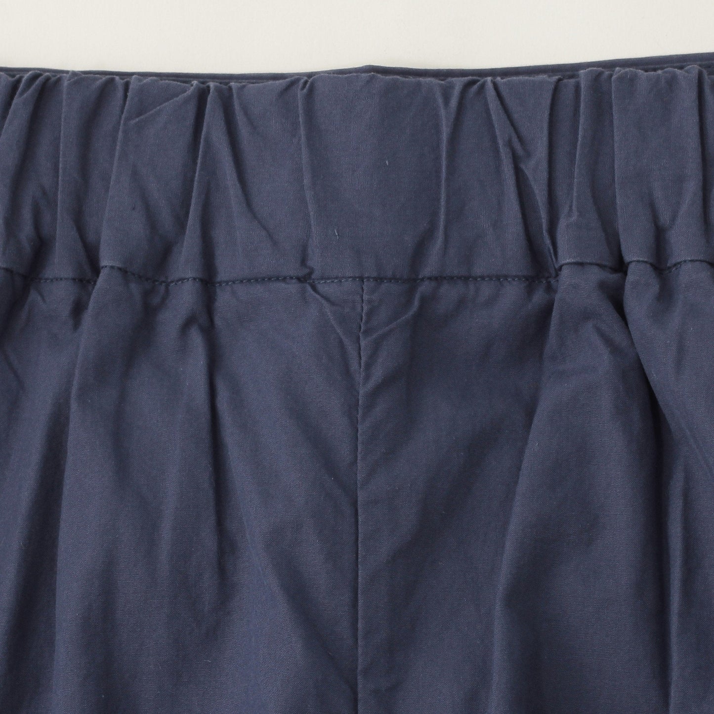 WASHED COTTON POPLIN TROUSERS