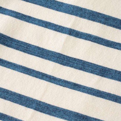 MELANGE STRIPE COTTON JERSEY