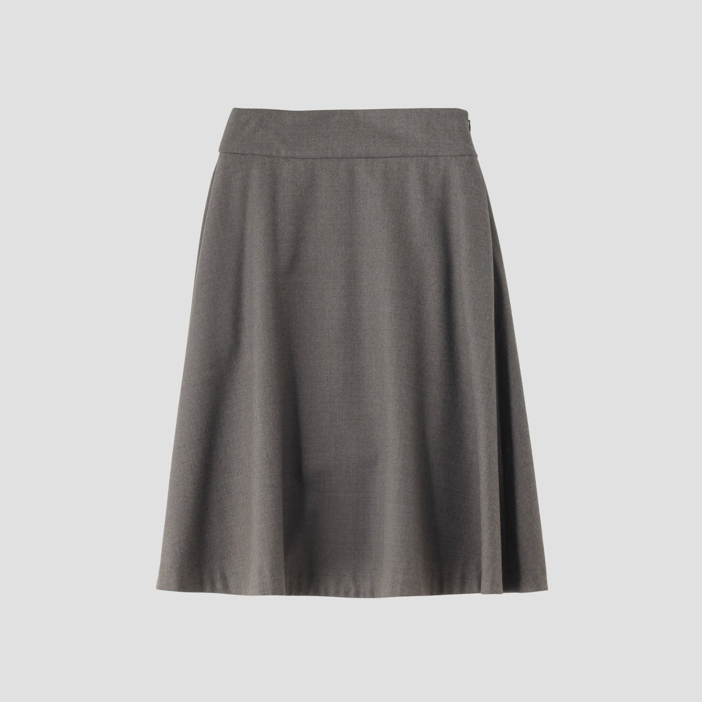 FINE WOOL FLANNEL SKIRT
