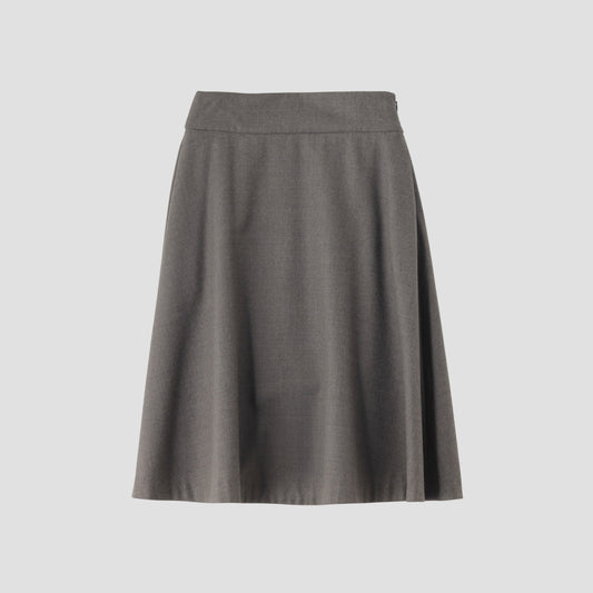 FINE WOOL FLANNEL SKIRT