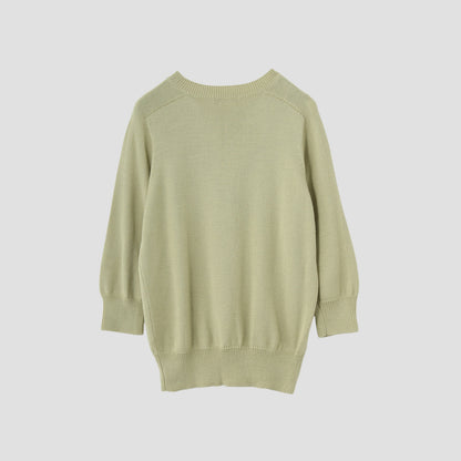WOOL COTTON KNIT