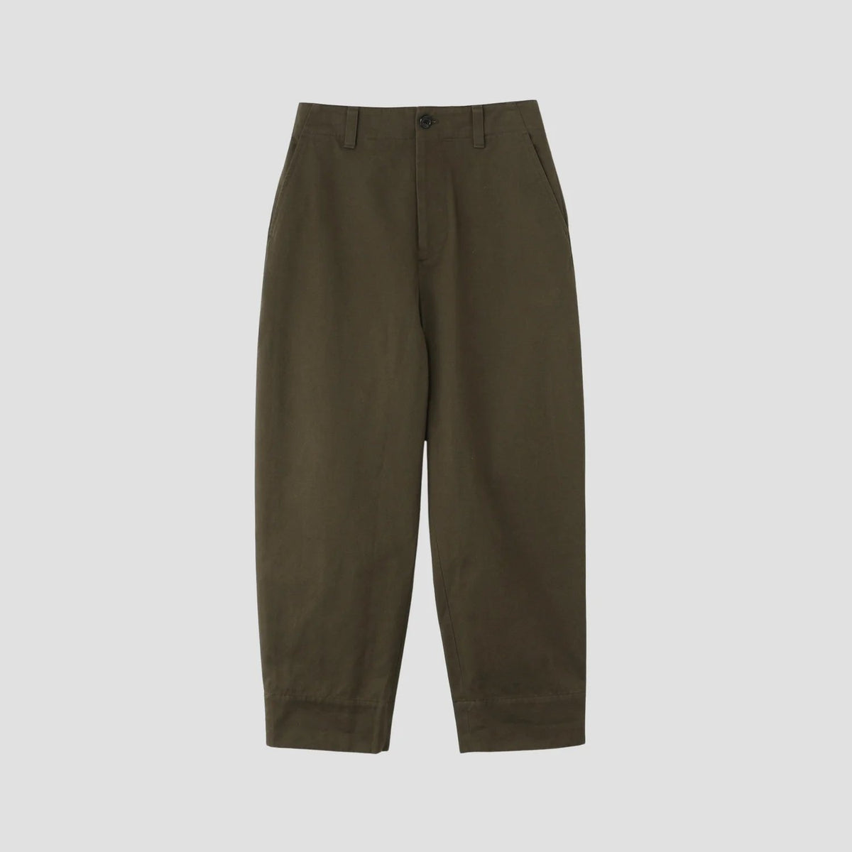 ORGANIC COTTON TWILL TROUSERS