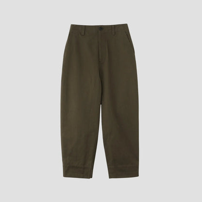ORGANIC COTTON TWILL TROUSERS