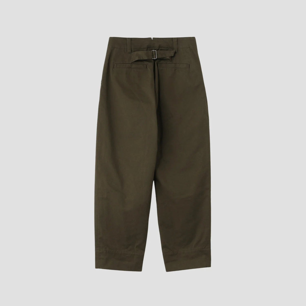 ORGANIC COTTON TWILL TROUSERS