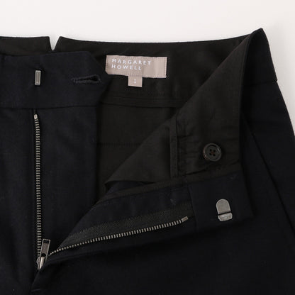FINE WOOL FLANNEL TROUSERS