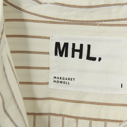 COTTON WOOL STRIPE SHIRT