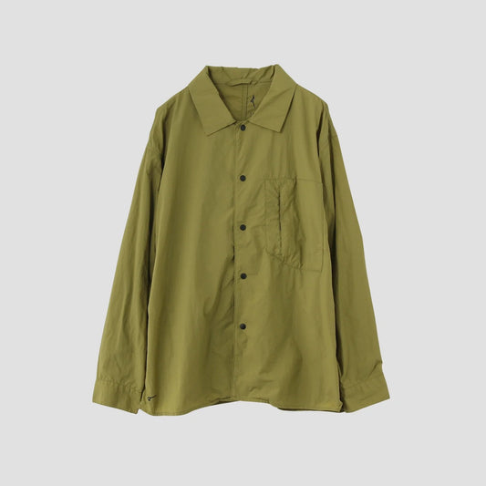 RECYCLE NYLON LIGHT POPLIN SHIRT JERSEY
