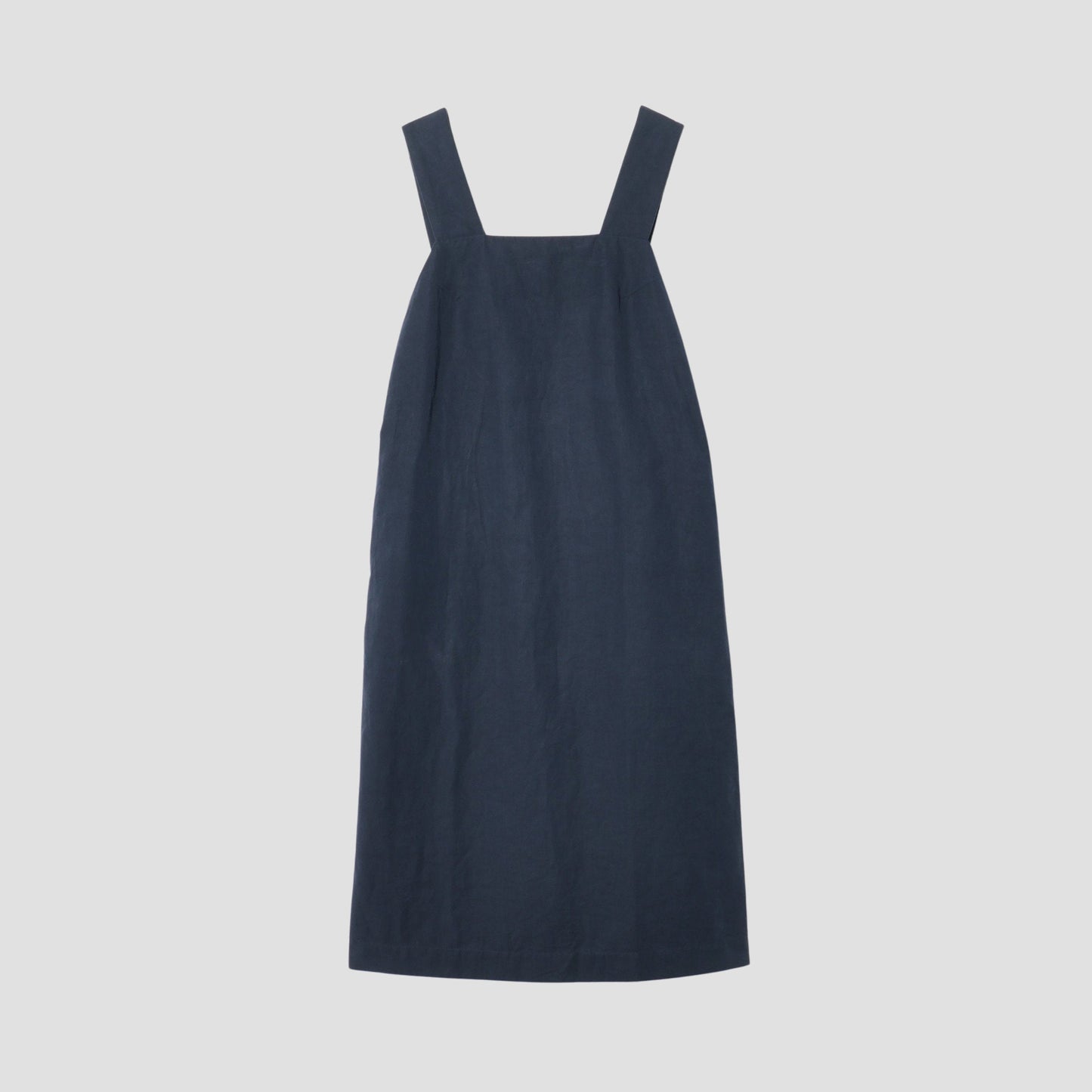 COTTON LINEN SILK POPLIN DRESS