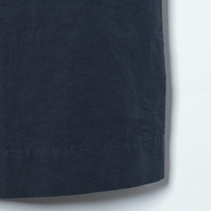 COTTON LINEN SILK POPLIN DRESS