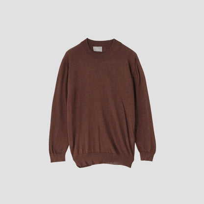 CLOSE NECK T SHIRT KNIT