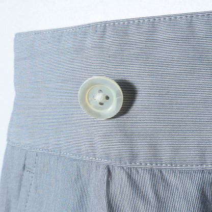 HAIRLINE STRIPE COTTON TROUSERS