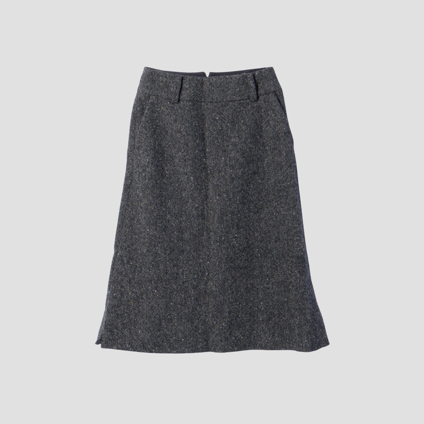 WOOL TWEED SKIRT