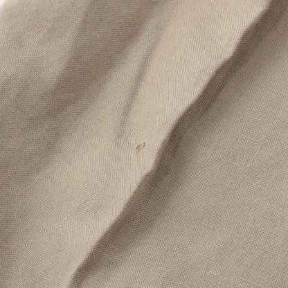 COTTON LINEN OXFORD TROUSERS