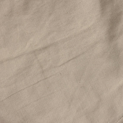 COTTON LINEN OXFORD TROUSERS