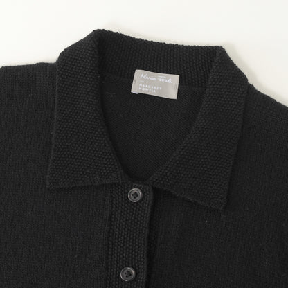MARION FOALE COLLARED CARDIGAN KNIT