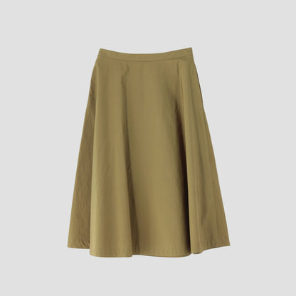 COTTON TAFETTA SKIRT