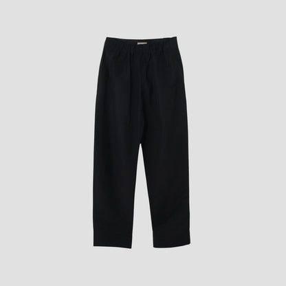 PLAINWEAVE WOOL LINEN TROUSERS