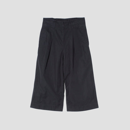 COTTON RAMIE TOUGH POPLIN TROUSERS