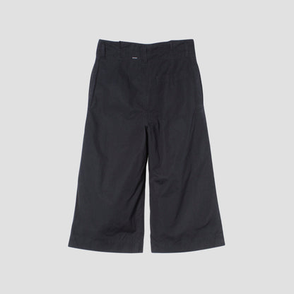 COTTON RAMIE TOUGH POPLIN TROUSERS