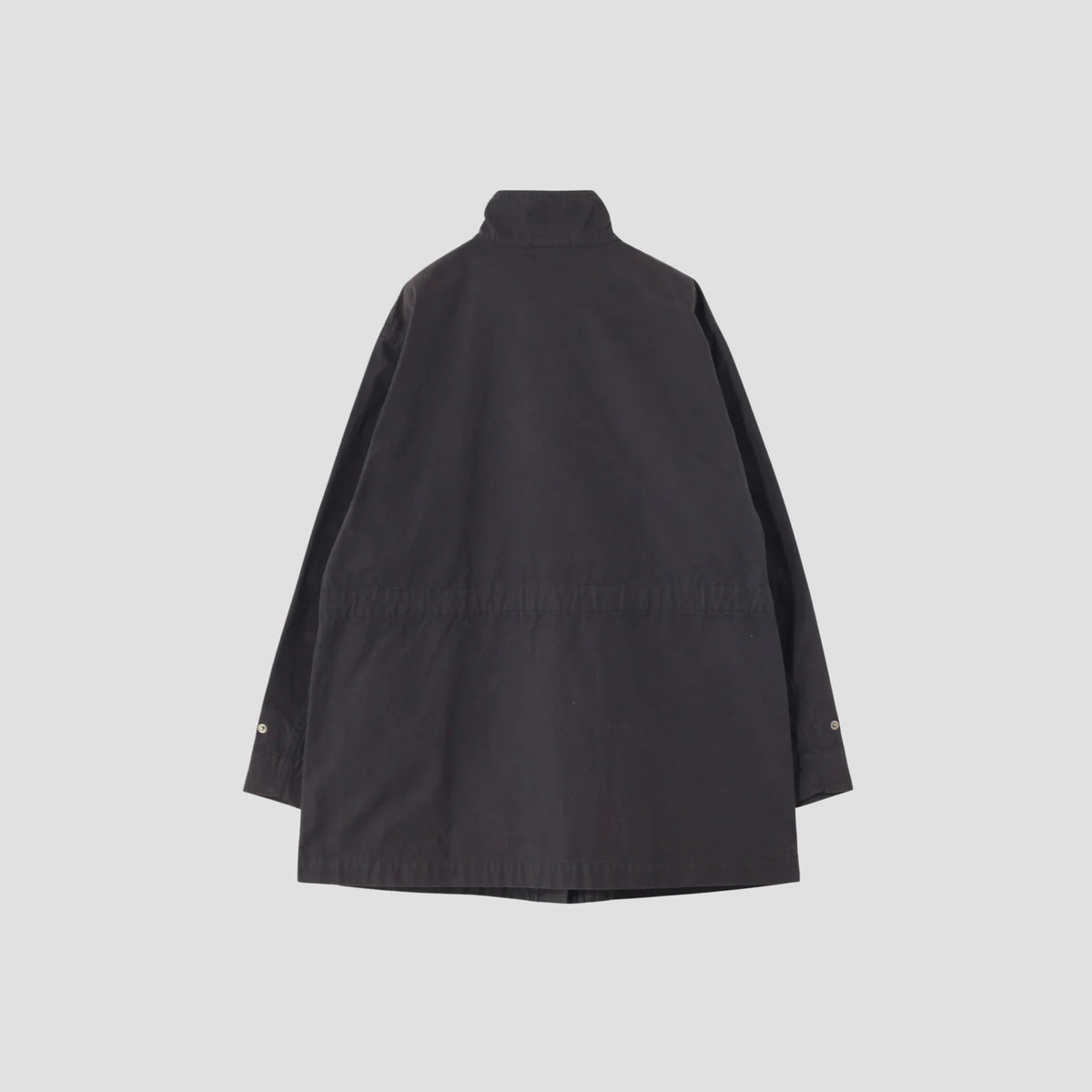 DENSE COTTON NYLON PLAINWEAVE COAT