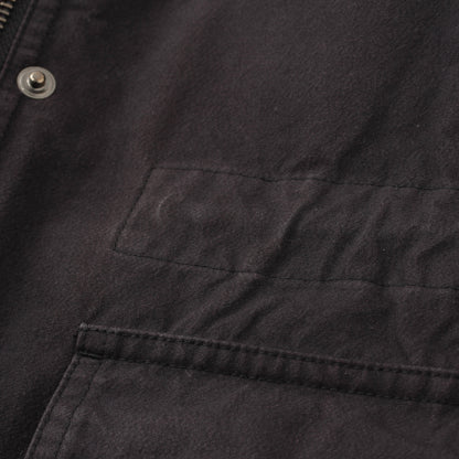DENSE COTTON NYLON PLAINWEAVE COAT
