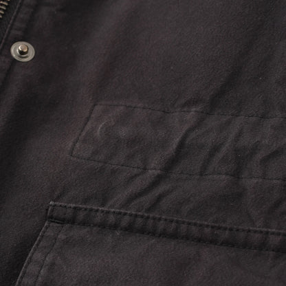 DENSE COTTON NYLON PLAINWEAVE COAT
