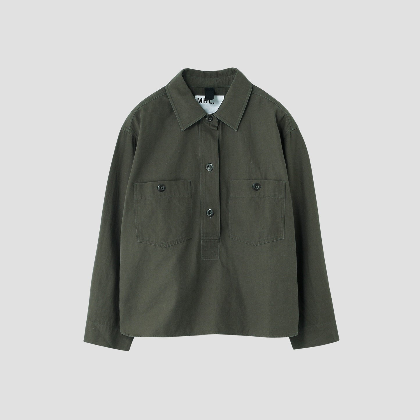 UNIFORM COTTON LINEN TWILL SHIRT