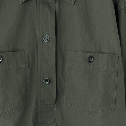 UNIFORM COTTON LINEN TWILL SHIRT