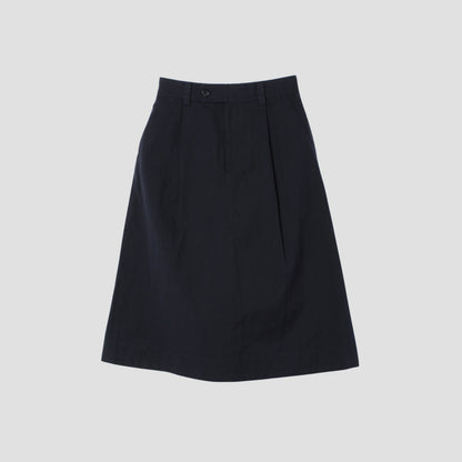 COTTON LINEN SILK SKIRT
