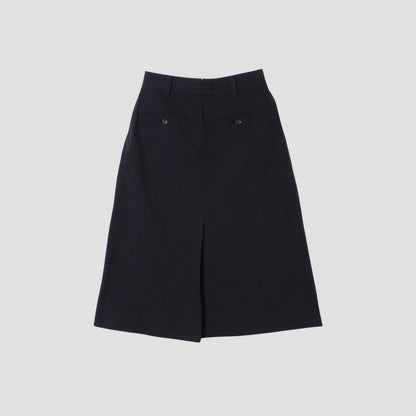 COTTON LINEN SILK SKIRT