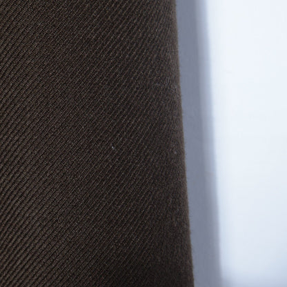 WORSTED WOOL TWILL COAT