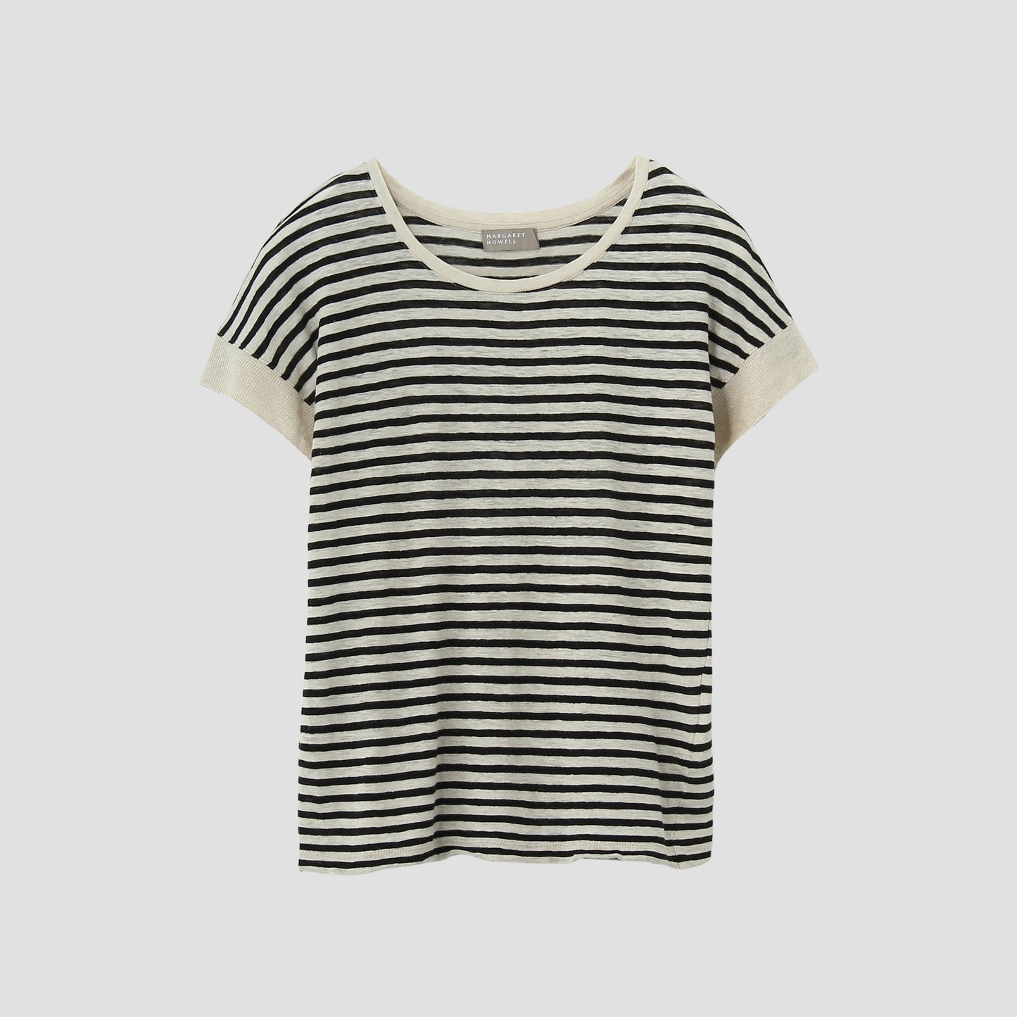 LINEN STRIPE JERSEY