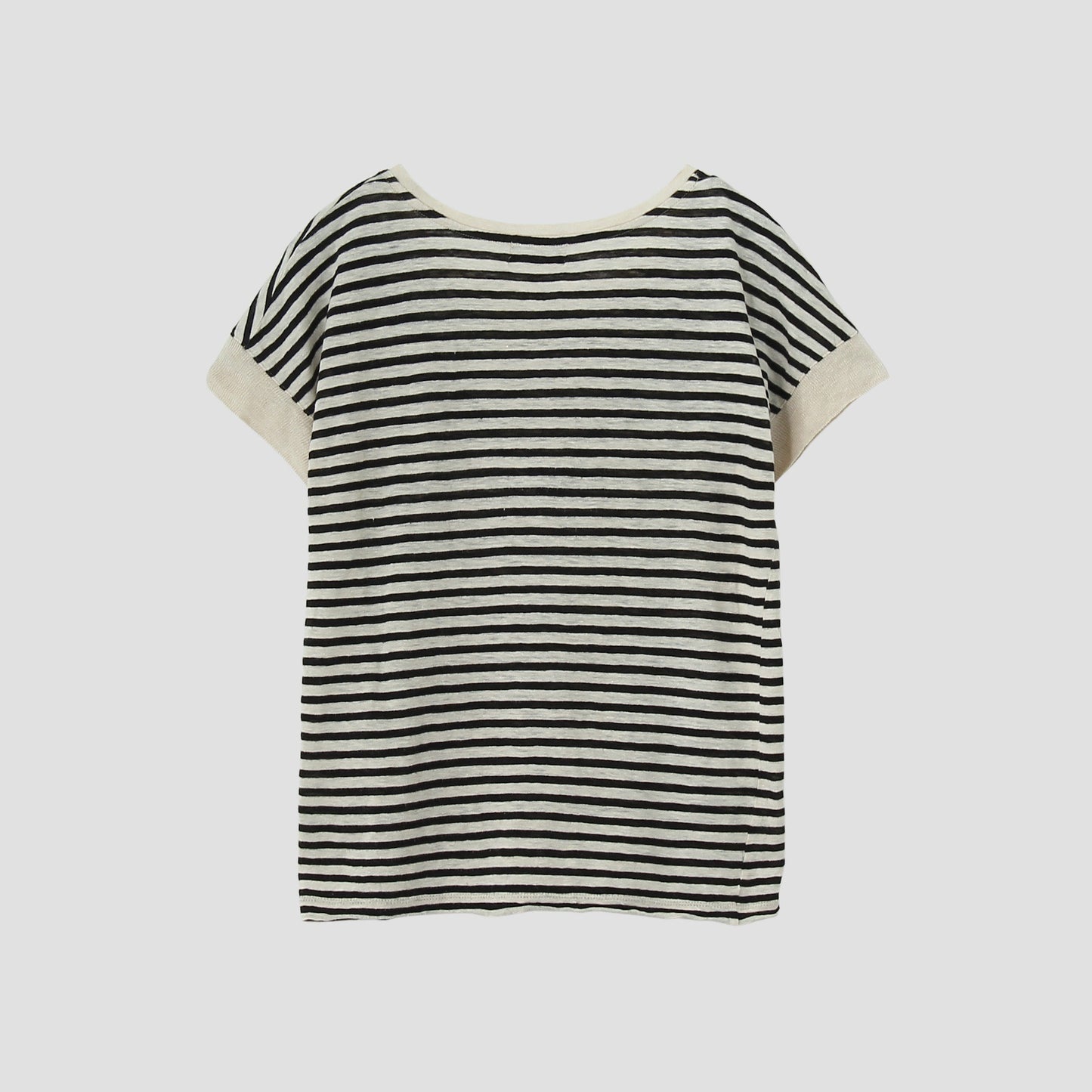 LINEN STRIPE JERSEY