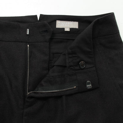 FINE WOOL FLANNEL TROUSERS