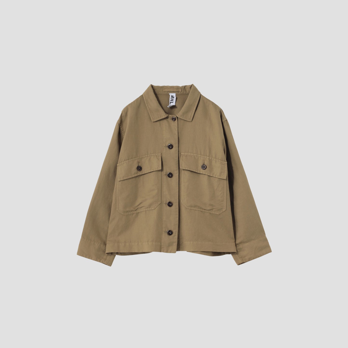 DRY COTTON LINEN TWILL BLOUSON