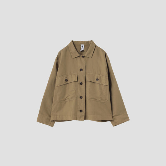 DRY COTTON LINEN TWILL BLOUSON