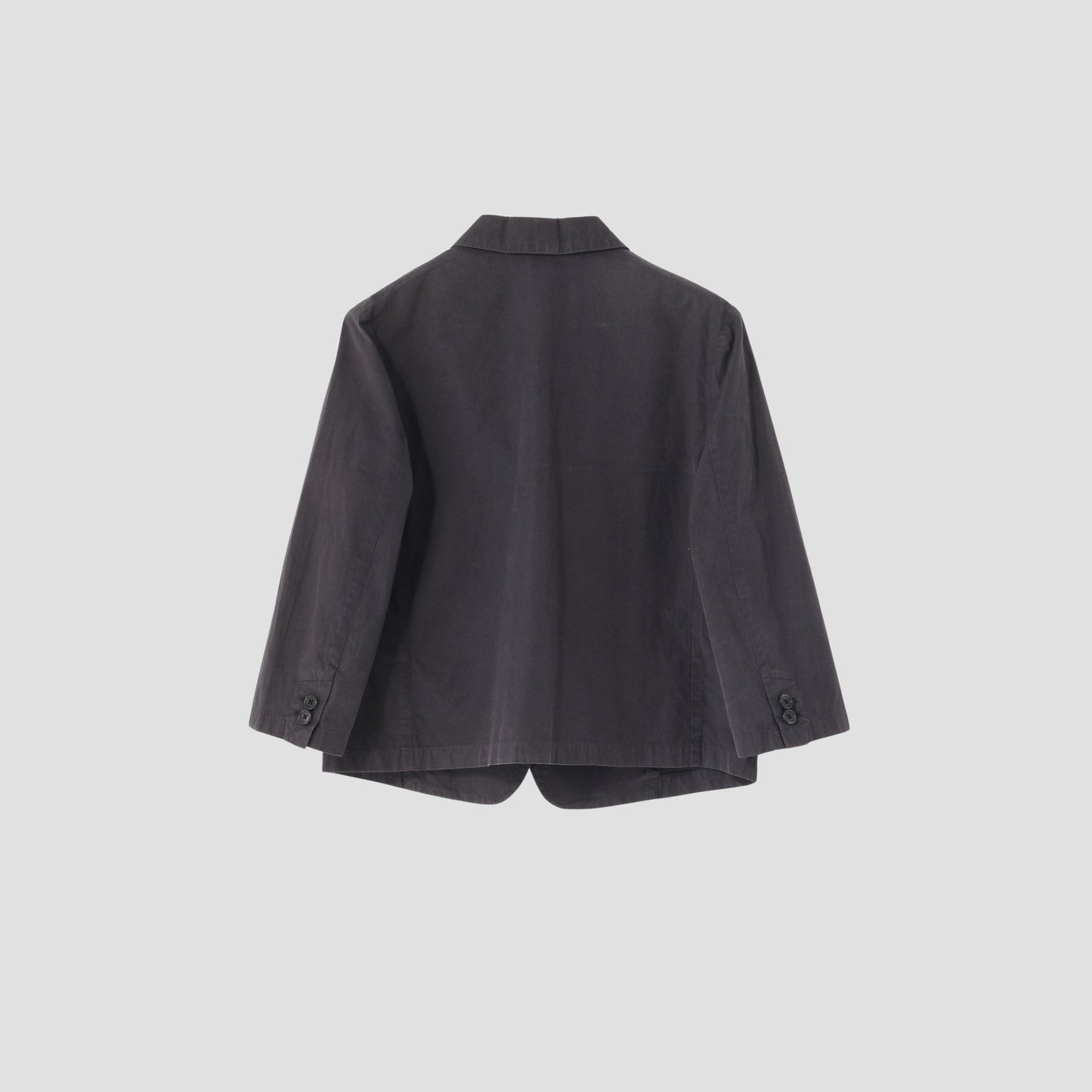 WASHED YARN DYE POPLIN JACKET
