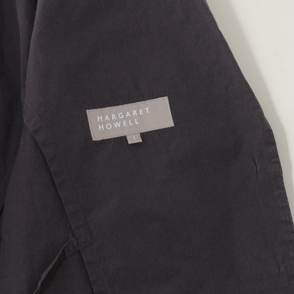 WASHED YARN DYE POPLIN JACKET