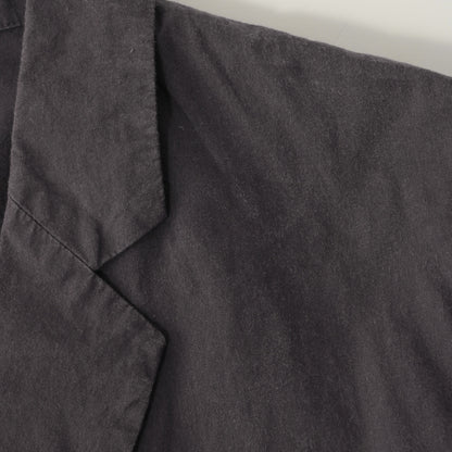 WASHED YARN DYE POPLIN JACKET