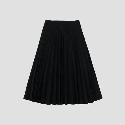FINE WOOL GABARDINE SKIRT