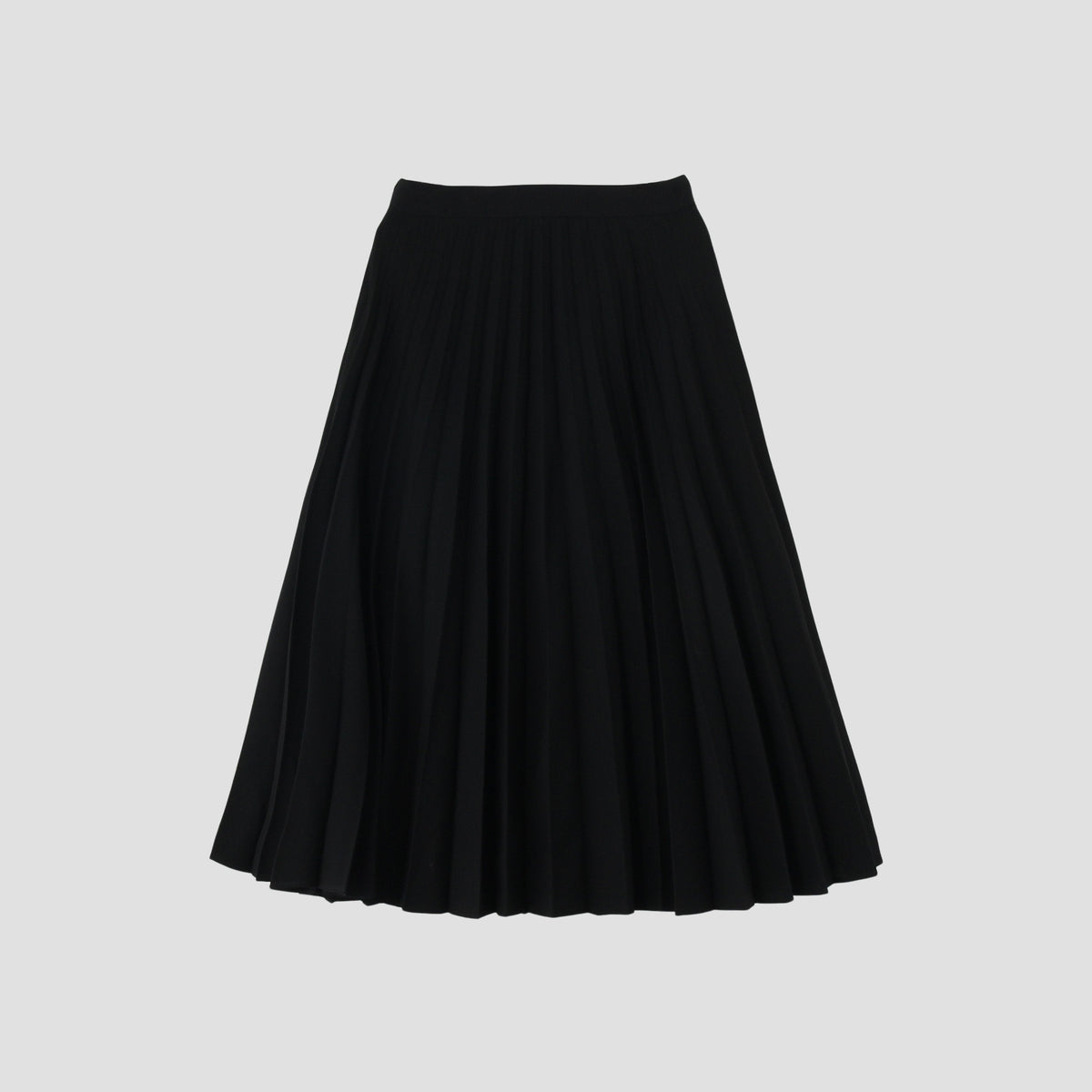 FINE WOOL GABARDINE SKIRT