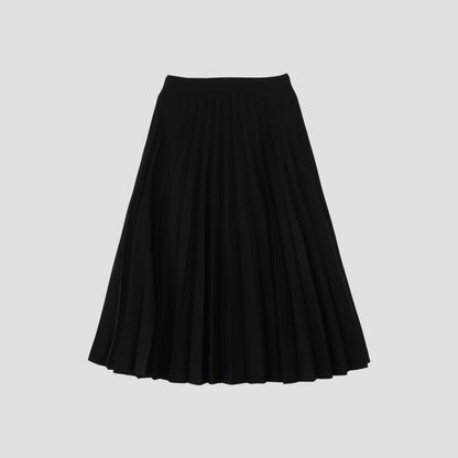 FINE WOOL GABARDINE SKIRT